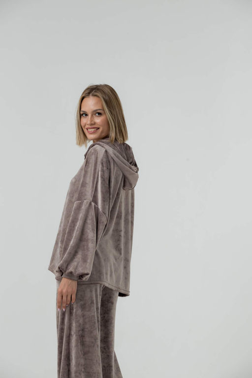 Костюм ПРЕМИУМ  велюр,джинс - Knitka wear фото 6