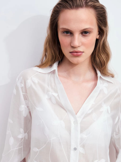 Свободная блуза из лиоцелла ZR2605022006-2 / Zarina