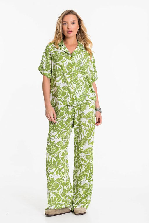 Костюм М325028а зеленый - Елена фото 4