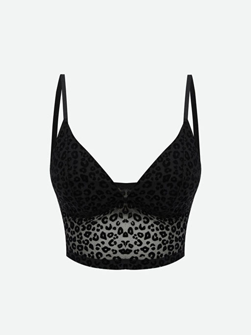 Balensiz Dolgusuz Desenli B?stiyer