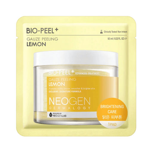 NEOGEN Dermalogy Bio-Peel Gauze Peeling Lemon, 9,5ml*8ea - Пилинг-пэды с лимоном для сияния кожи 9,5мл*8шт