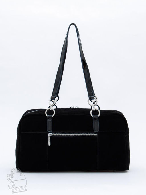 Сумка женская кожаная 91180MSS black Velina Fabbiano-Safenta в Новосибирске