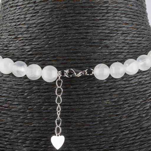 Бусы из Селенита шарик (Марокко) - Радуга самоцветов фото 2