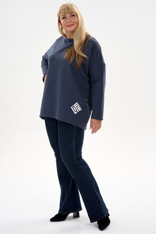 Кофта футер life дл/р