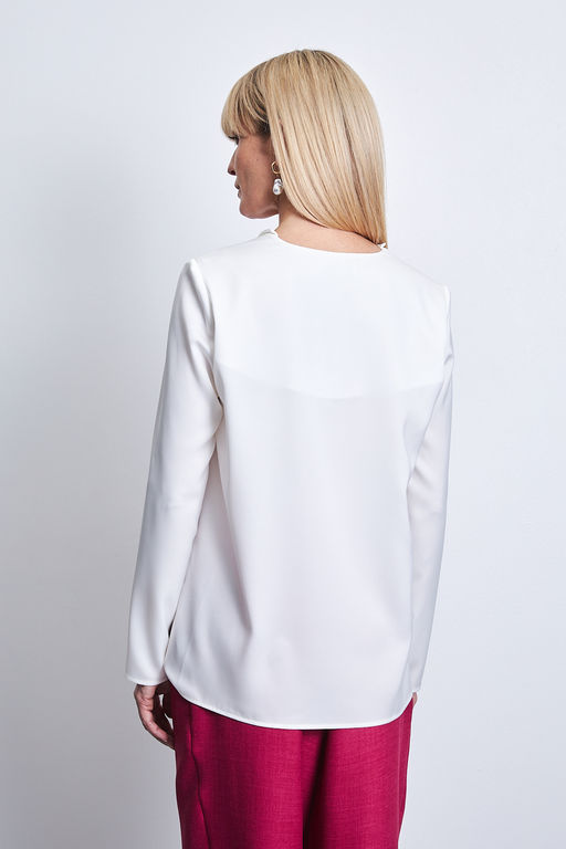 Блуза 156851 (молочный)