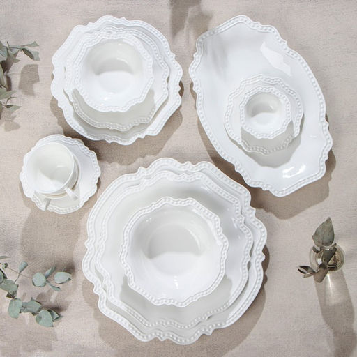 Салатник фарфоровый Magistro Сюита, 80 мл, d=10,5 см, цвет белый  фото 9