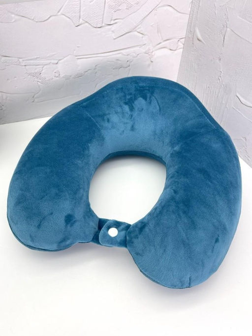Подушка для шеи "Velvet", blue