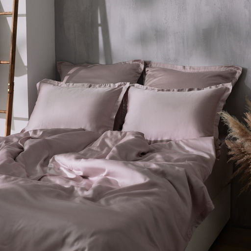 Простыня 2 спальная SL Home Tencel, 235×240 см, пудра, тенсель