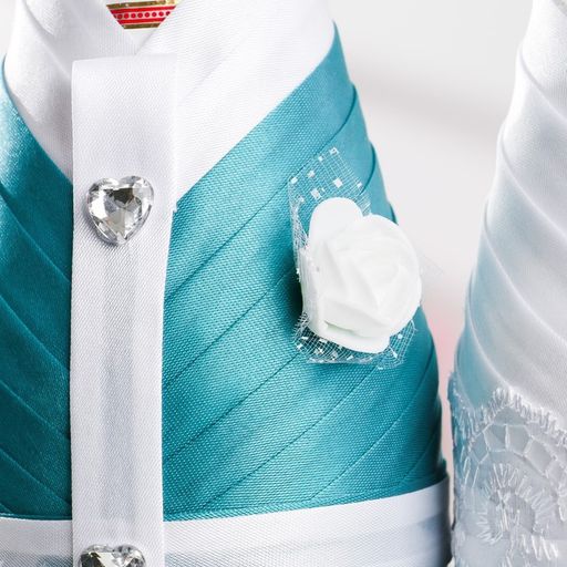 Украшение для шампанского Волна, бирюза - Simaland фото 2