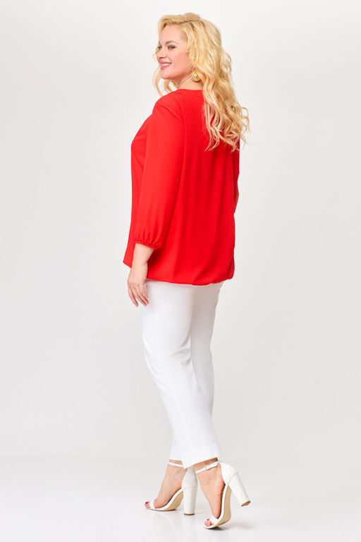 Блуза Swallow 803.2 черный+серебряный узор фото 577