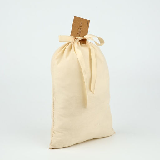 Цена за 5 шт. Мешочек подарочный из хлопка «Спасибо», 20×30 см ± 1.5 см