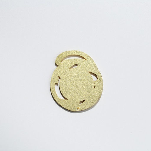 Медаль под нанесение 187 Звезды диам 5 см. Цвет зол. Без ленты - Командор фото 4