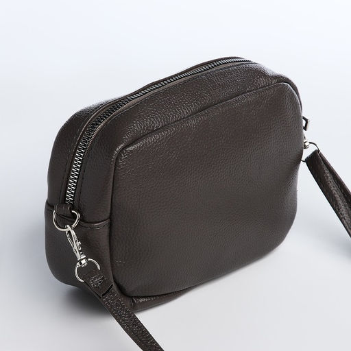 Сумка кросс-боди на молнии, цвет серый - Simaland фото 2