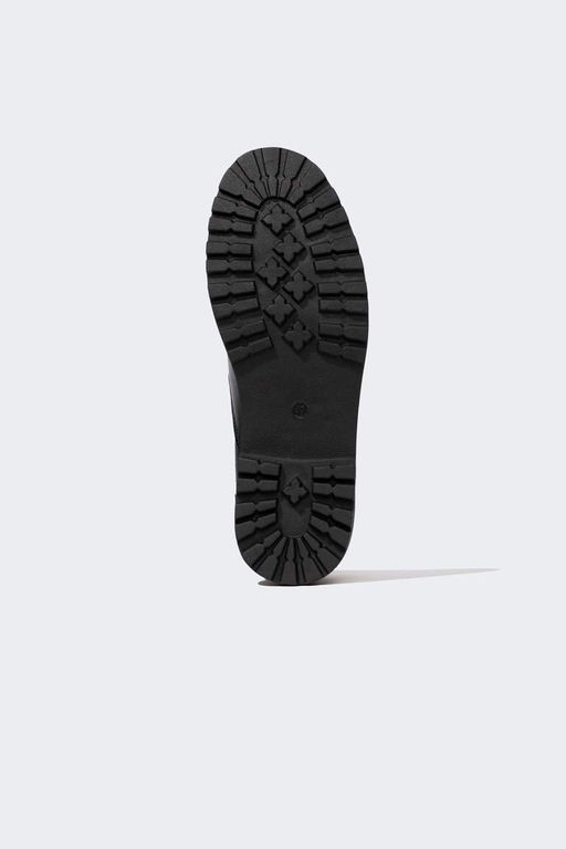 Мужские ботинки из искусственной кожи на высокой подошве со шнуровкой - Defacto фото 5