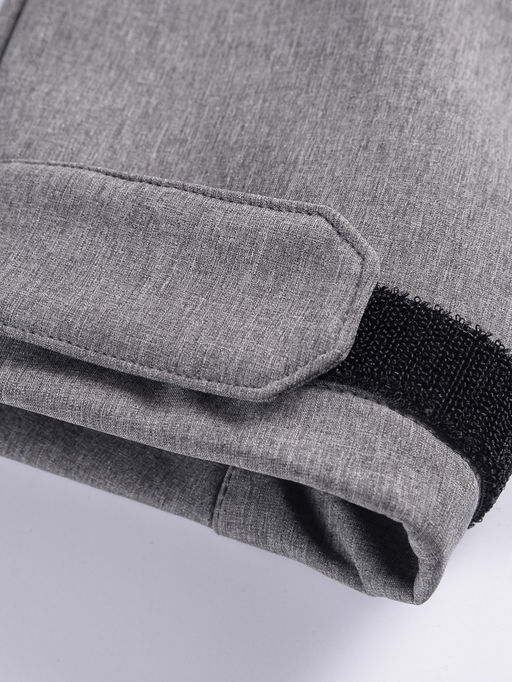 Парка спортивная мужская с капюшоном softshell серого цвета 9565Sr - Mtforce фото 30