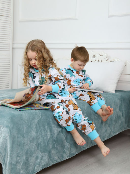 ПЖ037 Пижама Динозаврики - Милаша фото 5