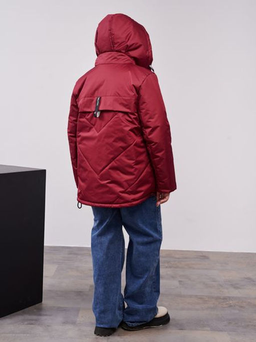 Куртка демисезонная Нэт бордо - Yollochka фото 10