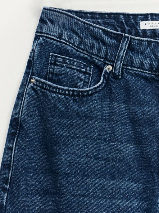 Джинсы straight с высокой посадкой / Zarina  фото 8