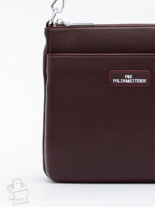 Сумка женская кожаная 2378Y dai purple Polina&Eiterou