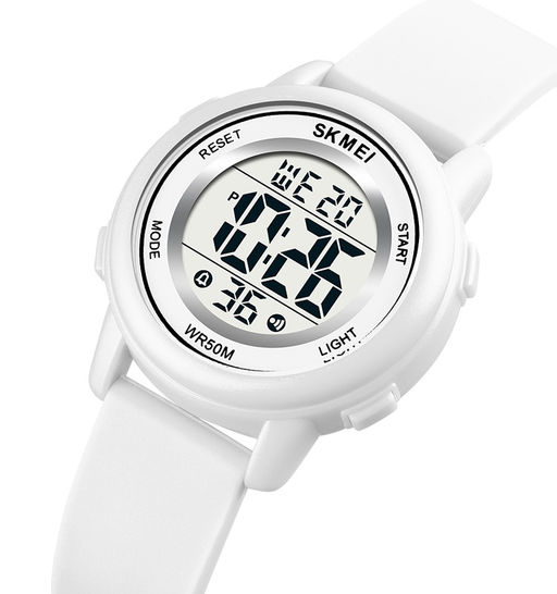 Детские наручные часы электронные Skmei 1721white