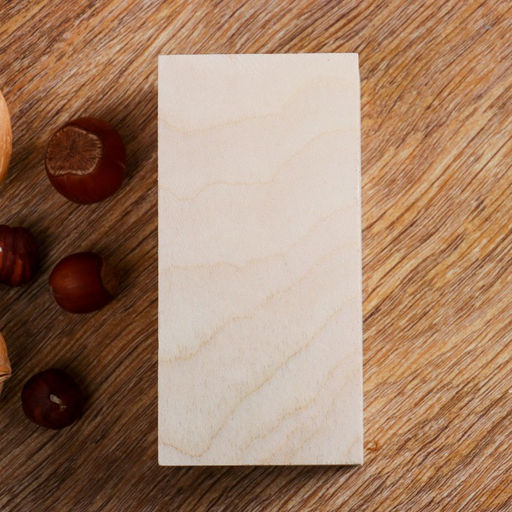 Брусок для резьбы по дереву, росписи, из липы, 50×50×100 мм