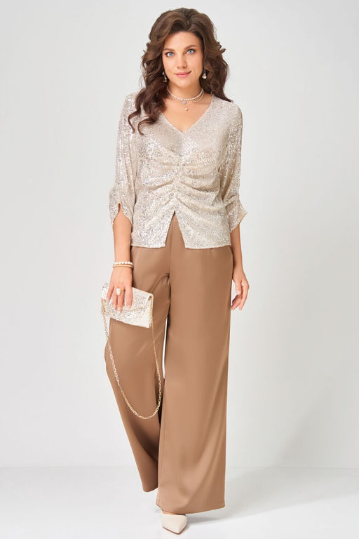 Костюм FITA 3212 золотисто-бежевый