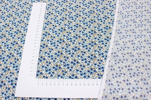 Штапель Флоранс, ш.1.44м, вискоза-100%, 115гр/м.кв - Купава фото 4