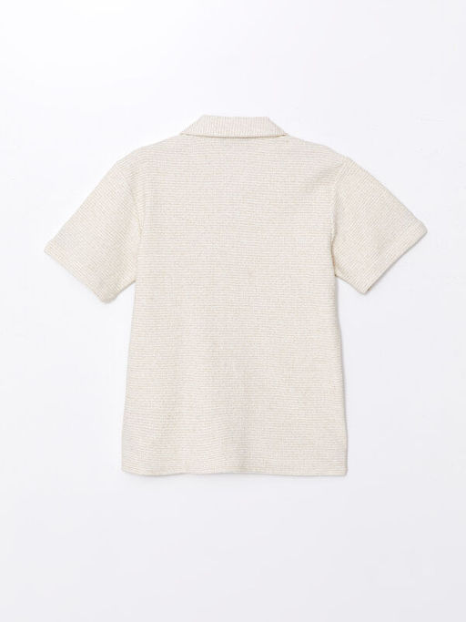 K?sa Kollu Dokulu Erkek ?ocuk G?mlek - Waikiki фото 2