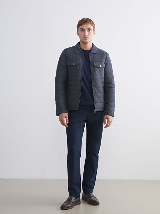 Куртка Slim Fit Gömlek Yaka мужская