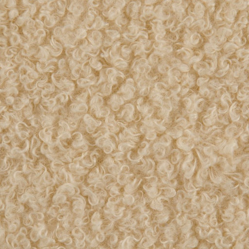 Лоскут мех «Барашек», 50×50 см, 500 г/м, цвет бежевый №2