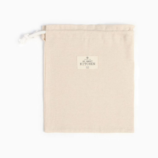 Цена за 2 шт. Мешочек текстильный «Этель» ECO, 27×34 см, 70% хлопок, 30% лён, 190 г/м², молочный