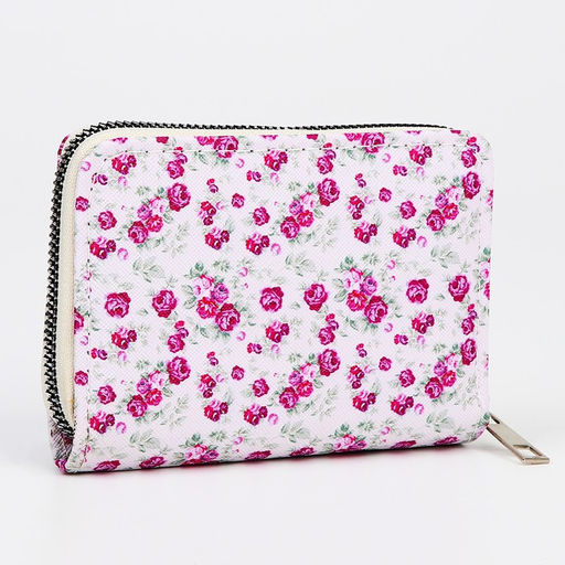 Кошелёк, 2 отдела на молнии, цвет белый - NAZAMOK KIDS фото 4