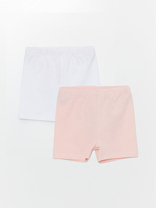 Beli Lastikli K?z Bebek K?sa Tayt 2li