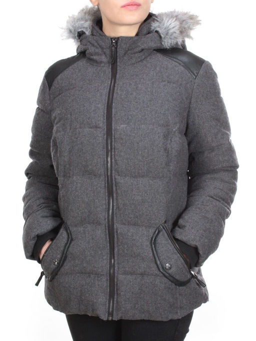 B-21 DARK GRAY Куртка зимняя женская (200 гр. холлофайбера) - Fashion фото 3