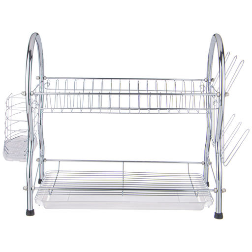 ПОДСТАВКА ПОД ПОСУДУ+ПЛАСТИКОВЫЙ ПОДДОН, 41*38*25 СМ - Agness фото 4