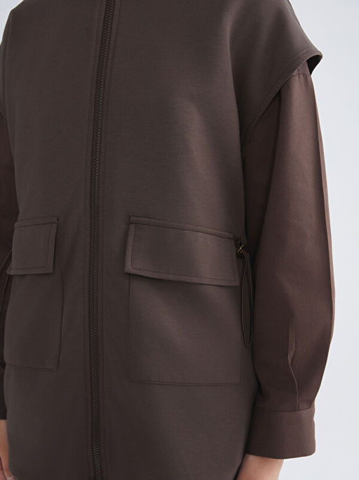 Dik Yaka Kad?n Yelek