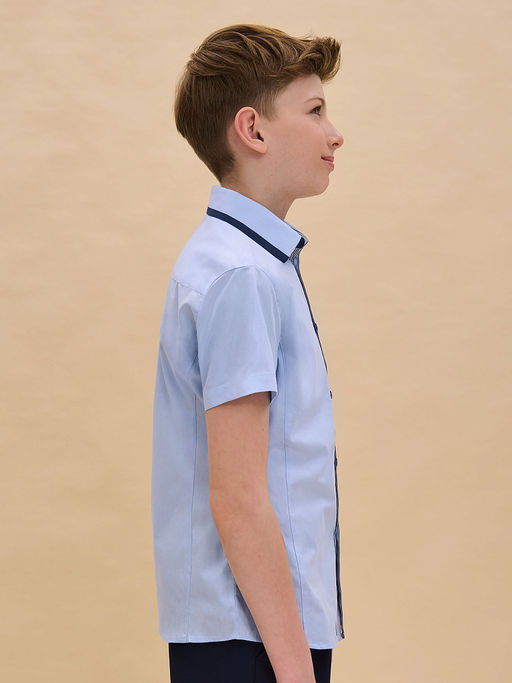 BWCT7094 Сорочка верхняя для мальчиков - Pelican фото 5