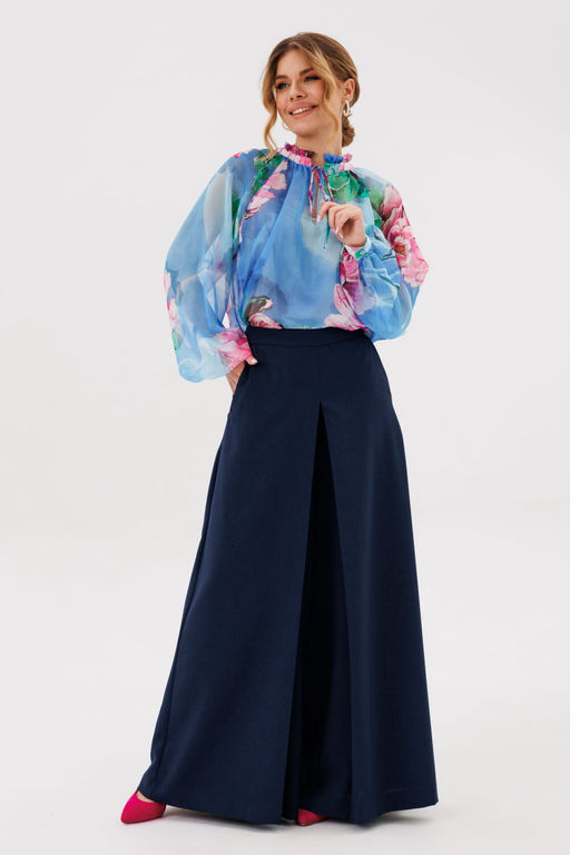 Костюм AmberA 2137-2 голубой/синий  фото 3