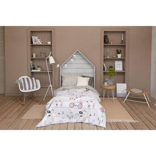 Постельное белье Этель 1.5 сп Brave bear 143х215 см, 150х214 см, 50х70 см -1 шт,100% хлопок, бязь  фото 6