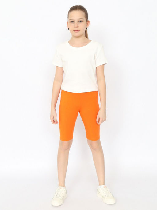 CRB wear/CSJG 70486-29-409 Шорты для девочки,оранжевый/Ex.Cherubino  фото 3
