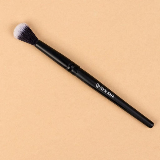Кисть для макияжа Premium Brush, 14 (+/- 1) см, цвет чёрный - Queen fair фото 2