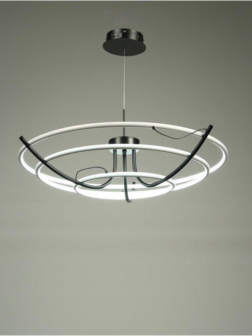 Люстра Emilia 174 Вт LED 3000-6000К белый Ø67×120 см