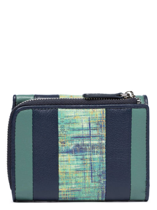 Кошелек Labbra L145-1194R multicolor-d.mint/d.blue