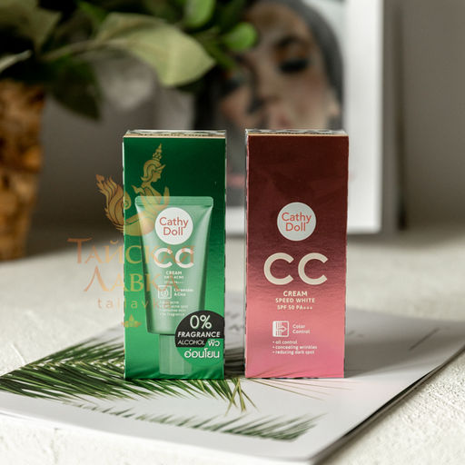СС-Крем Для Лица Антиакне с Церамидами SPF50 PA+++ CATHY DOLL, 50 мл фото 7