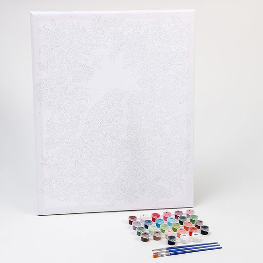 Картина по номерам на холсте с подрамником Жостово 40 50 см - Школа талантов фото 5