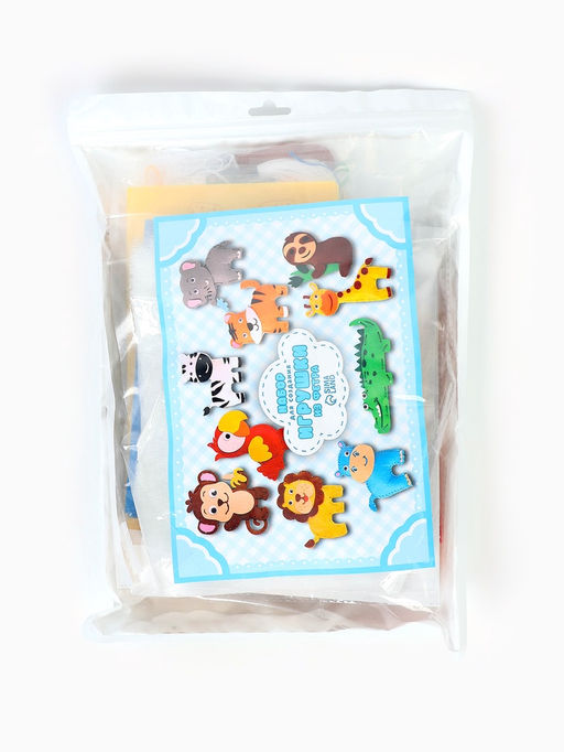 Игрушки из фетра «Веселые друзья», 10 шт., набор для творчества