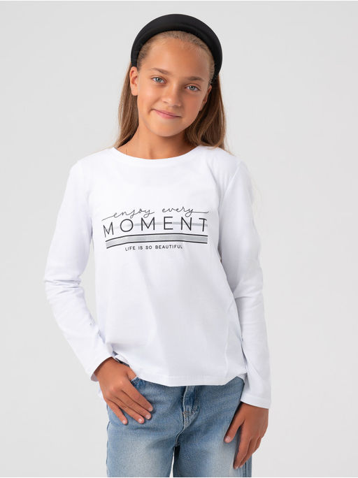 Лонгслив детский Момент серый - София фото 8