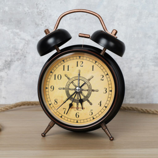 Будильник 10,5 см / 6040BA /уп 60/ - ГалеонТрейд фото 3