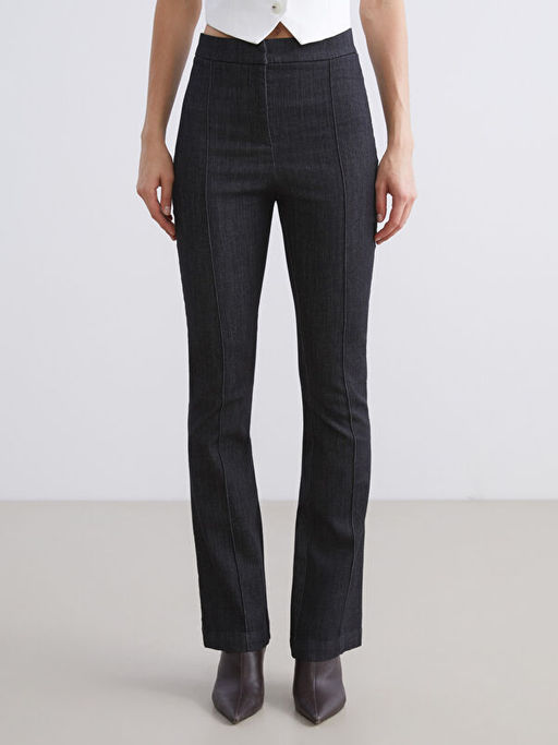 Flare Kad?n Jean Pantolon