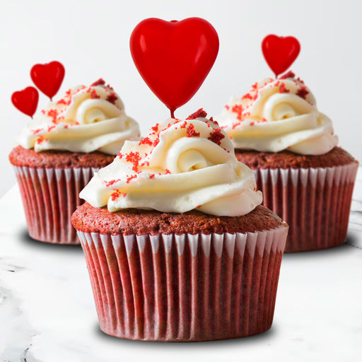 Набор для украшения Сердечки, цвет красный - Страна карнавалия фото 5